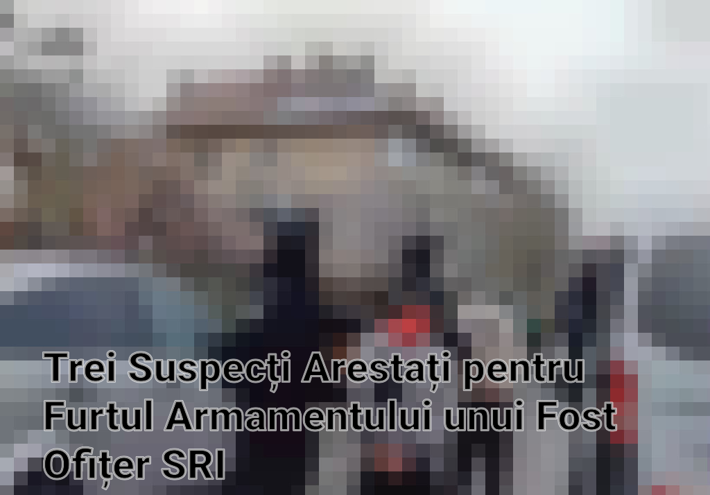 Trei Suspecți Arestați pentru Furtul Armamentului unui Fost Ofițer SRI Imagini