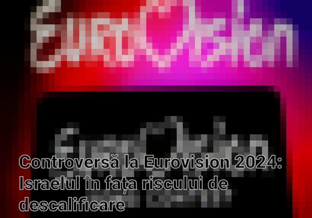 Controversă la Eurovision 2024: Israelul în fața riscului de descalificare