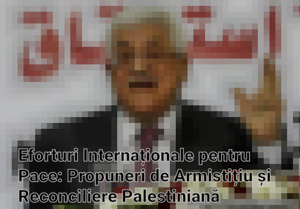 Eforturi Internaționale pentru Pace: Propuneri de Armistițiu și Reconciliere Palestiniană