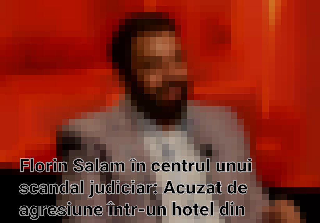Florin Salam în centrul unui scandal judiciar: Acuzat de agresiune într-un hotel din București Imagini