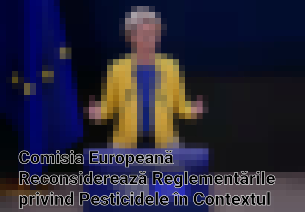 Comisia Europeană Reconsiderează Reglementările privind Pesticidele în Contextul Presiunilor Agricultorilor Imagini