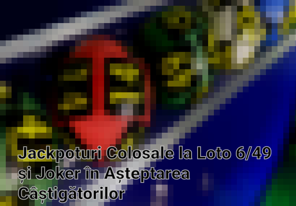 Jackpoturi Colosale la Loto 6/49 și Joker în Așteptarea Câștigătorilor Imagini
