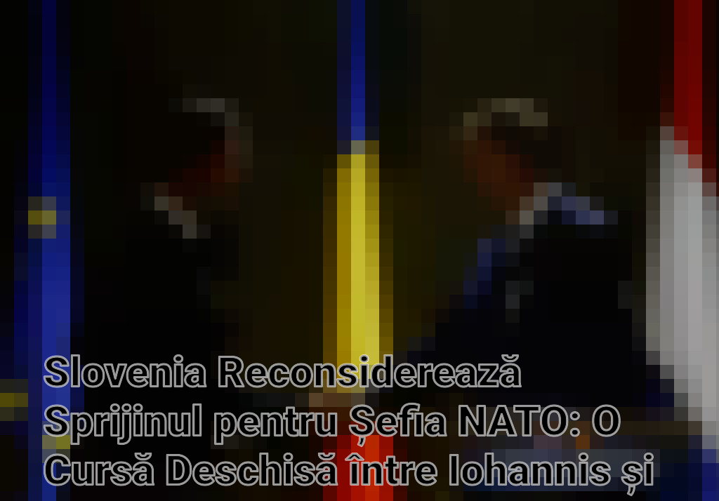 Slovenia Reconsiderează Sprijinul pentru Șefia NATO: O Cursă Deschisă între Iohannis și Rutte