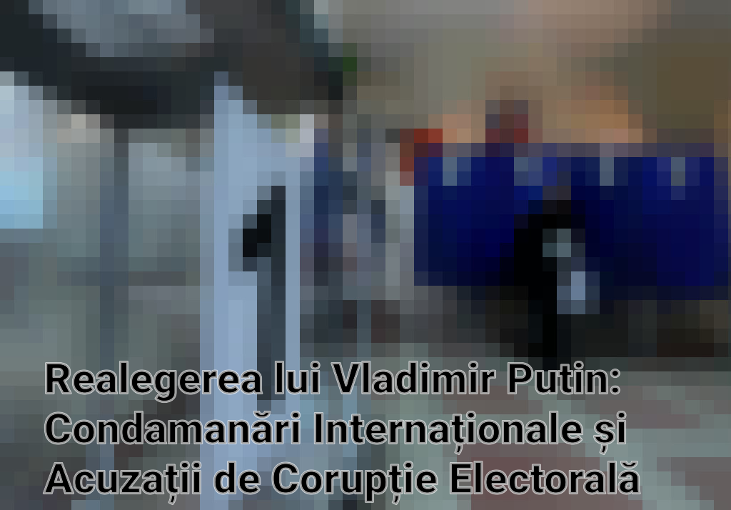 Realegerea lui Vladimir Putin: Condamanări Internaționale și Acuzații de Corupție Electorală Imagini