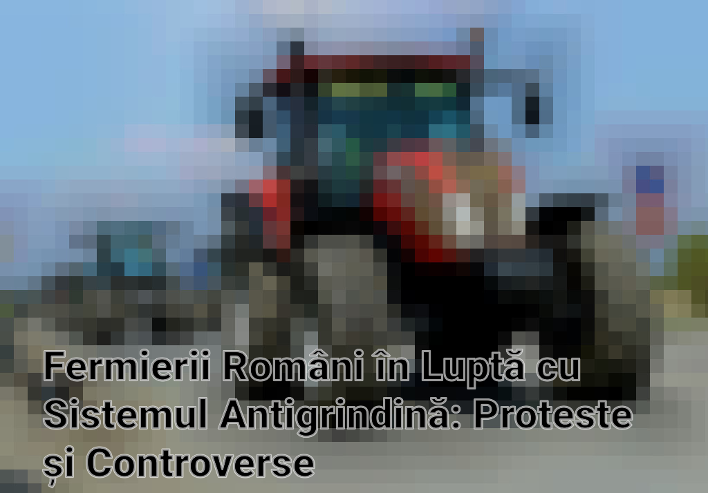Fermierii Români în Luptă cu Sistemul Antigrindină: Proteste și Controverse