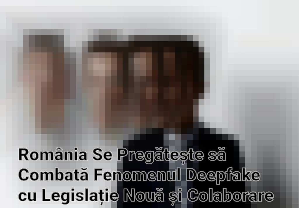România Se Pregătește să Combată Fenomenul Deepfake cu Legislație Nouă și Colaborare cu Gigantii Tehnologici Imagini