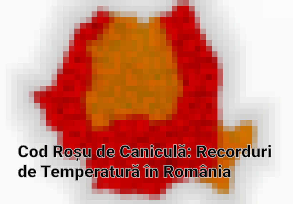 Cod Roșu de Caniculă: Recorduri de Temperatură în România Imagini