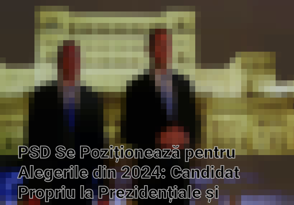 PSD Se Poziționează pentru Alegerile din 2024: Candidat Propriu la Prezidențiale și Scenarii Politice Controversate Imagini
