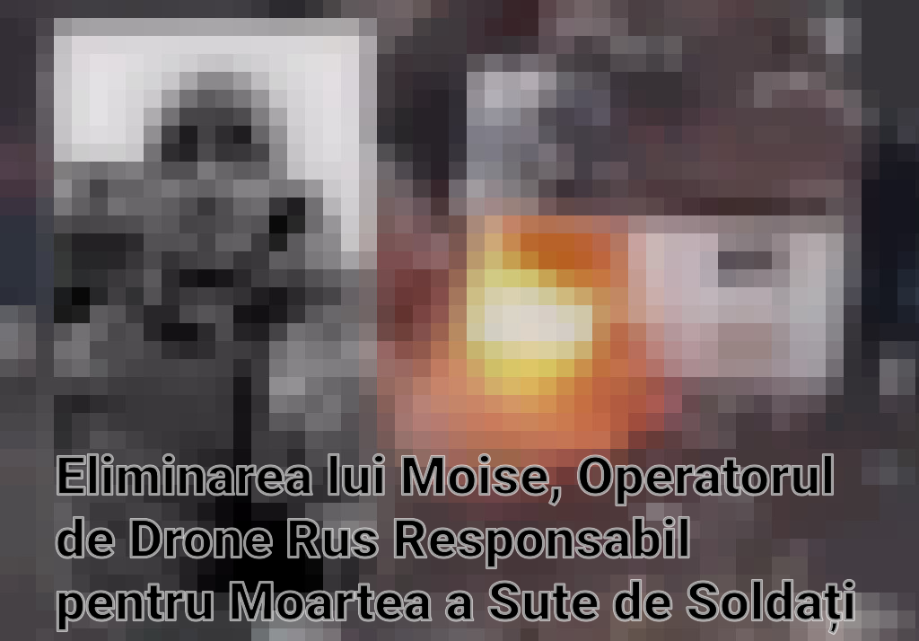 Eliminarea lui Moise, Operatorul de Drone Rus Responsabil pentru Moartea a Sute de Soldați Ucraineni Imagini