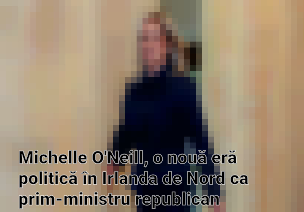 Michelle O'Neill, o nouă eră politică în Irlanda de Nord ca prim-ministru republican Imagini