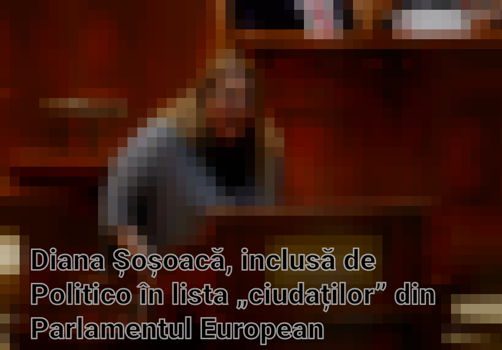 Diana Șoșoacă, inclusă de Politico în lista „ciudaților” din Parlamentul European Imagini