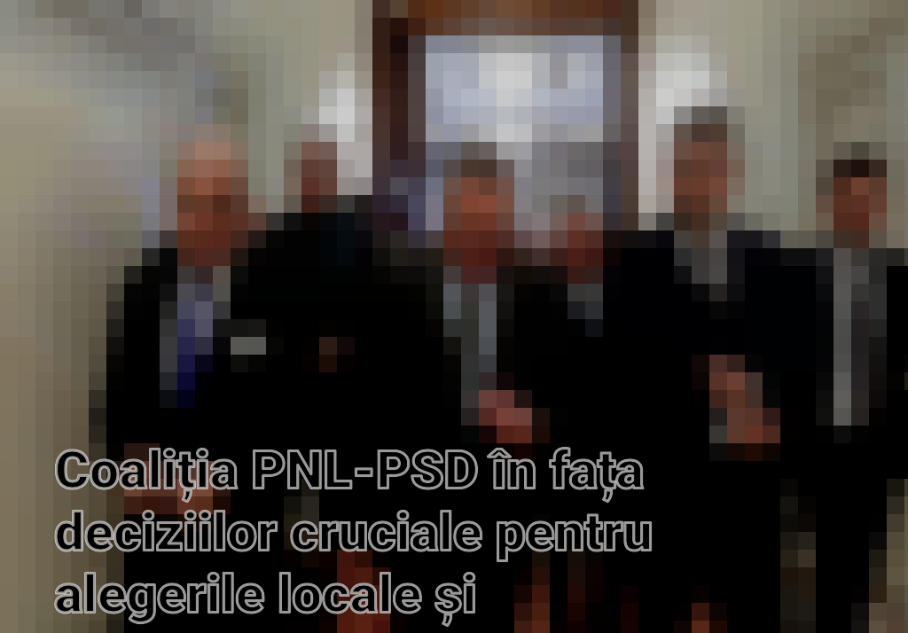 Coaliția PNL-PSD în fața deciziilor cruciale pentru alegerile locale și europarlamentare