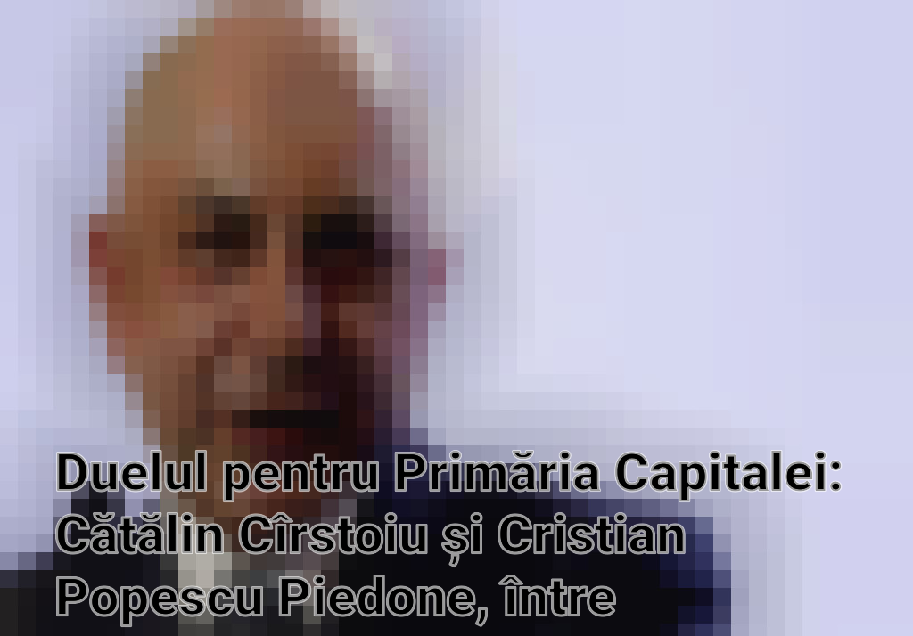 Duelul pentru Primăria Capitalei: Cătălin Cîrstoiu și Cristian Popescu Piedone, între moștenire politică și ironii Imagini