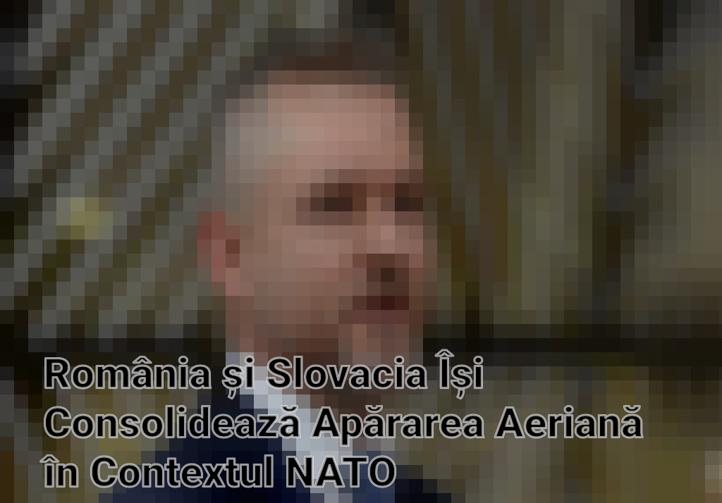 România și Slovacia Își Consolidează Apărarea Aeriană în Contextul NATO