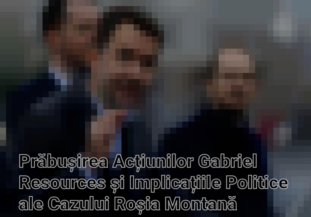 Prăbușirea Acțiunilor Gabriel Resources și Implicațiile Politice ale Cazului Roșia Montană