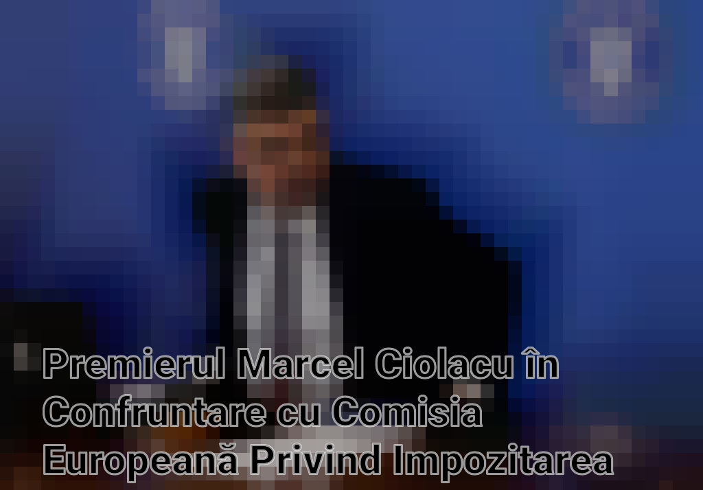 Premierul Marcel Ciolacu în Confruntare cu Comisia Europeană Privind Impozitarea Microîntreprinderilor