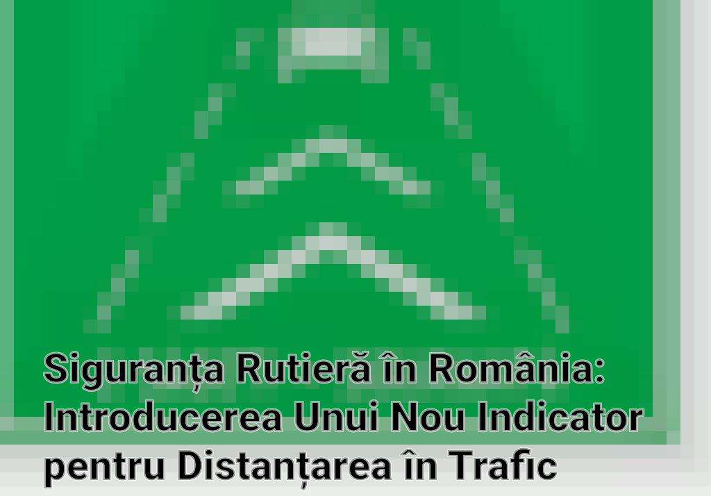 Siguranța Rutieră în România: Introducerea Unui Nou Indicator pentru Distanțarea în Trafic