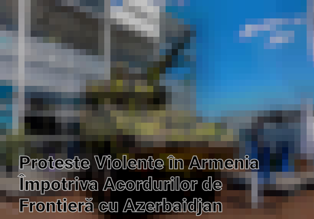 Proteste Violente în Armenia Împotriva Acordurilor de Frontieră cu Azerbaidjan