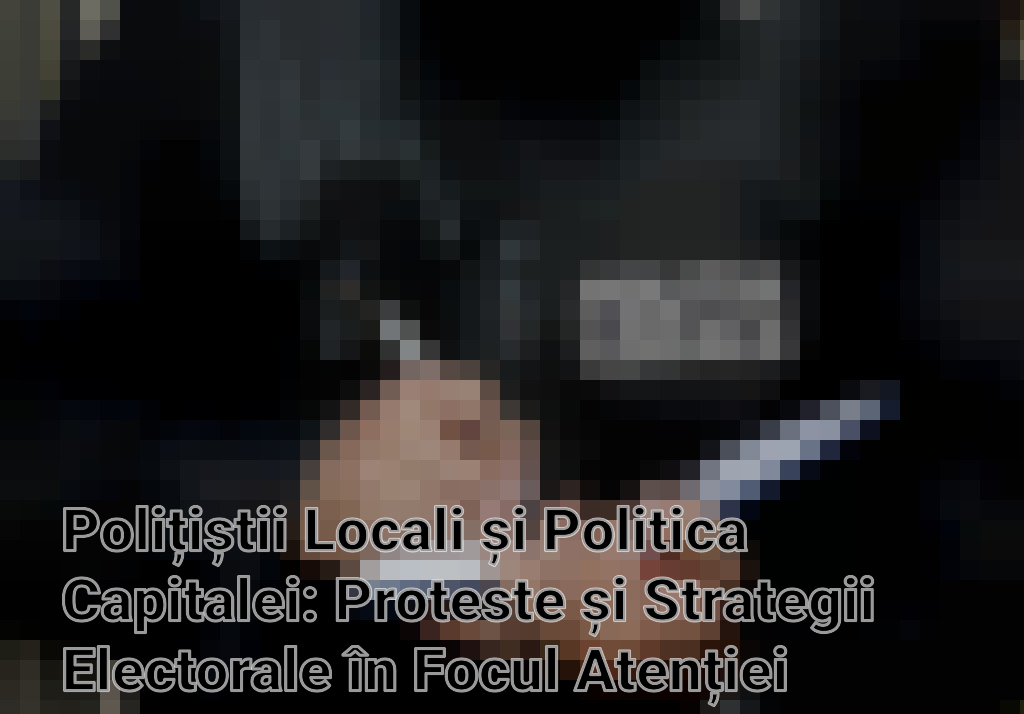Polițiștii Locali și Politica Capitalei: Proteste și Strategii Electorale în Focul Atenției Publice Imagini