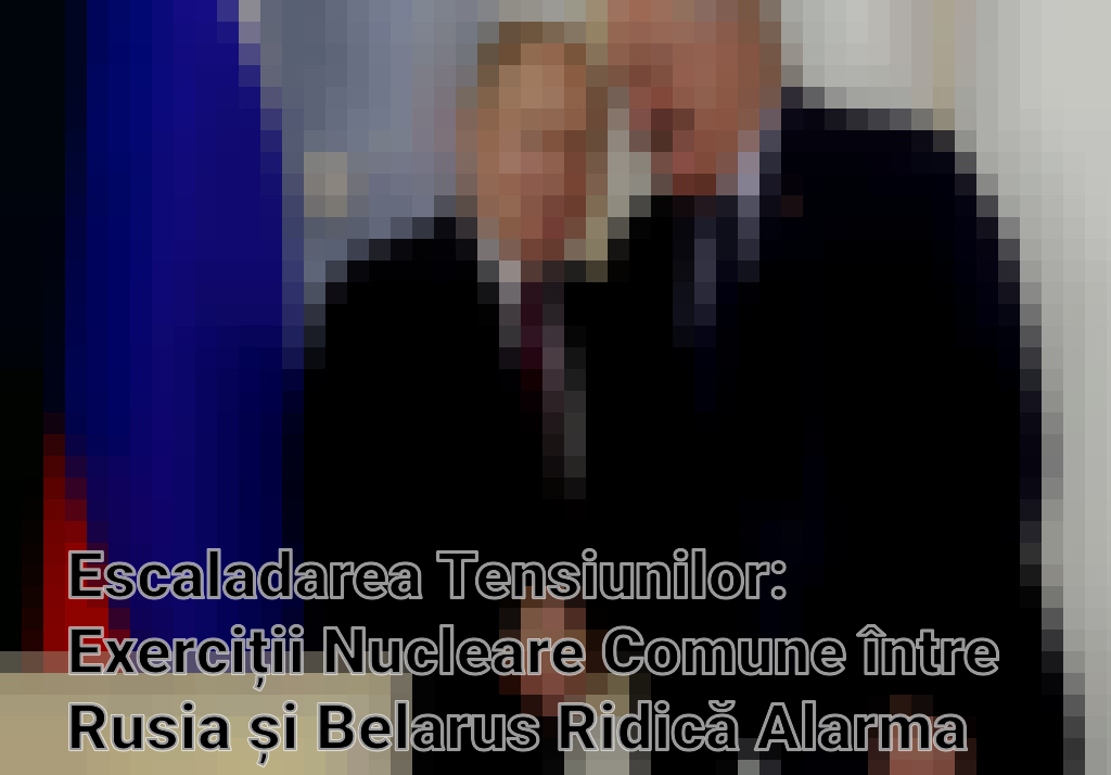 Escaladarea Tensiunilor: Exerciții Nucleare Comune între Rusia și Belarus Ridică Alarma Internațională