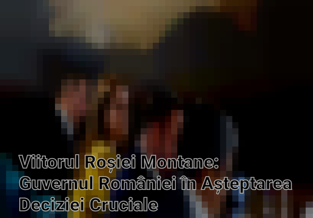 Viitorul Roșiei Montane: Guvernul României în Așteptarea Deciziei Cruciale Imagini