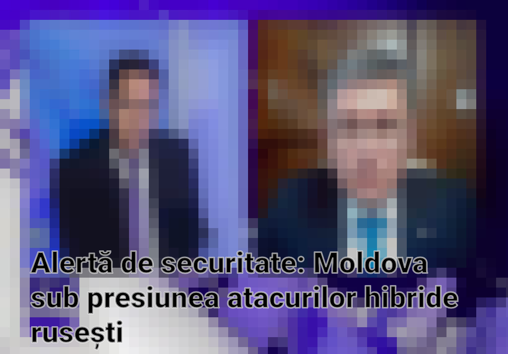 Alertă de securitate: Moldova sub presiunea atacurilor hibride rusești