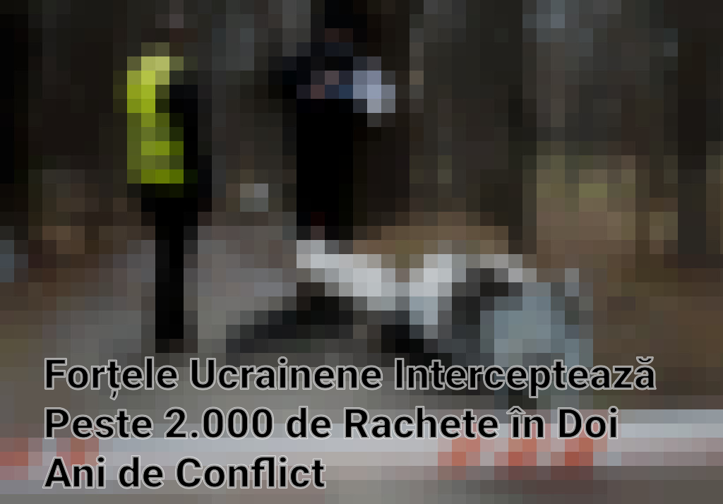 Forțele Ucrainene Interceptează Peste 2.000 de Rachete în Doi Ani de Conflict Imagini