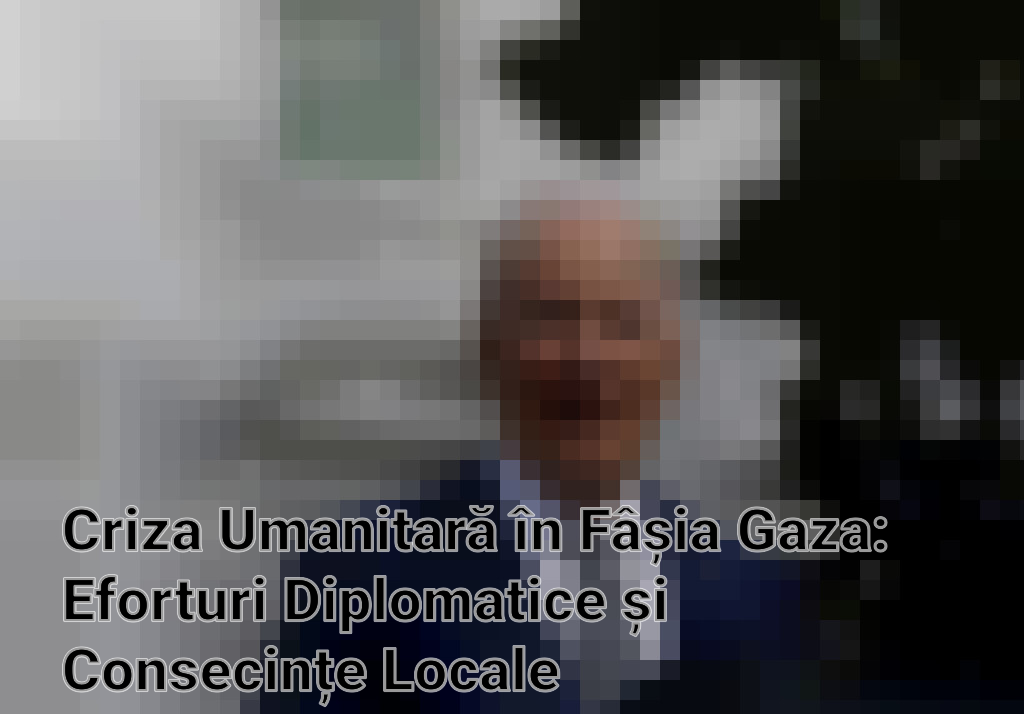 Criza Umanitară în Fâșia Gaza: Eforturi Diplomatice și Consecințe Locale Imagini