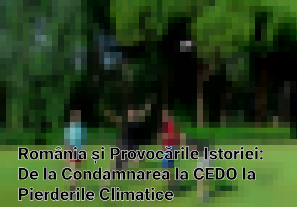 România și Provocările Istoriei: De la Condamnarea la CEDO la Pierderile Climatice