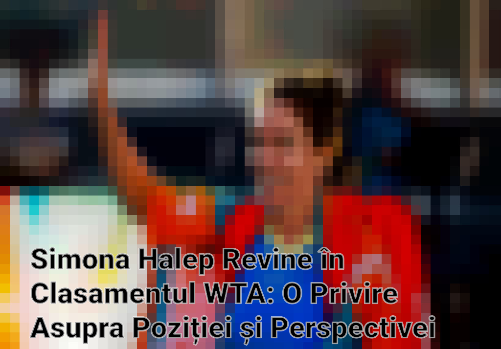Simona Halep Revine în Clasamentul WTA: O Privire Asupra Poziției și Perspectivei