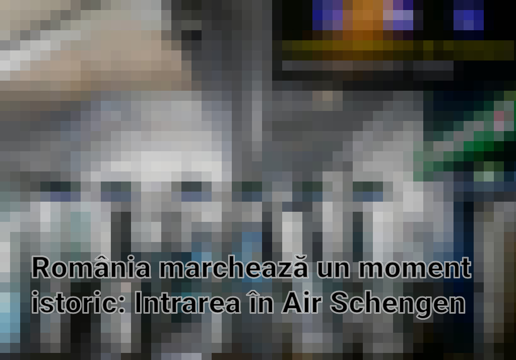 România marchează un moment istoric: Intrarea în Air Schengen Imagini