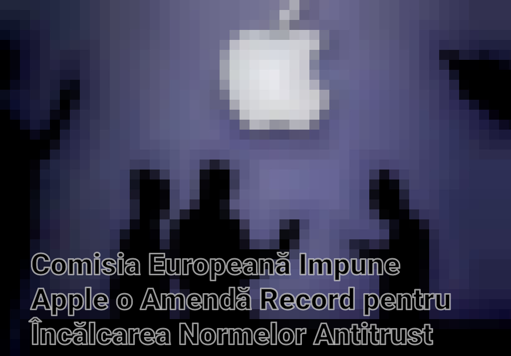 Comisia Europeană Impune Apple o Amendă Record pentru Încălcarea Normelor Antitrust Imagini