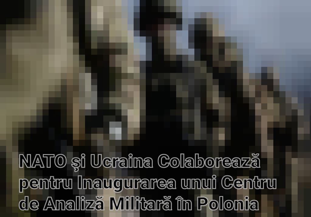 NATO şi Ucraina Colaborează pentru Inaugurarea unui Centru de Analiză Militară în Polonia