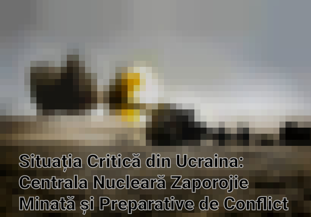 Situația Critică din Ucraina: Centrala Nucleară Zaporojie Minată și Preparative de Conflict Prezentate de ISW