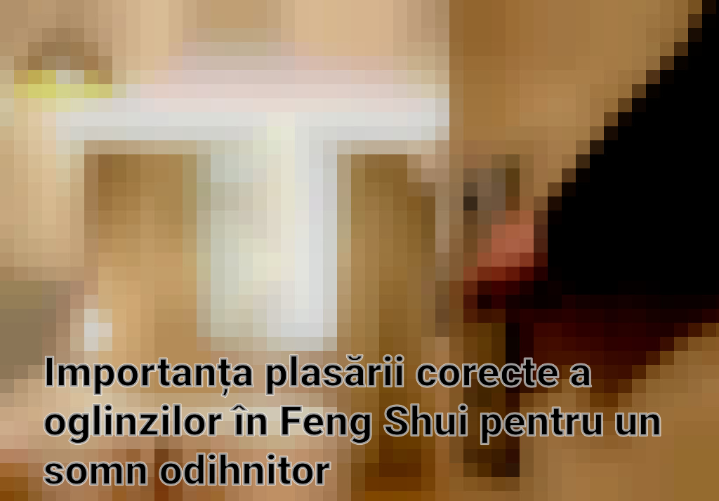 Importanța plasării corecte a oglinzilor în Feng Shui pentru un somn odihnitor Imagini