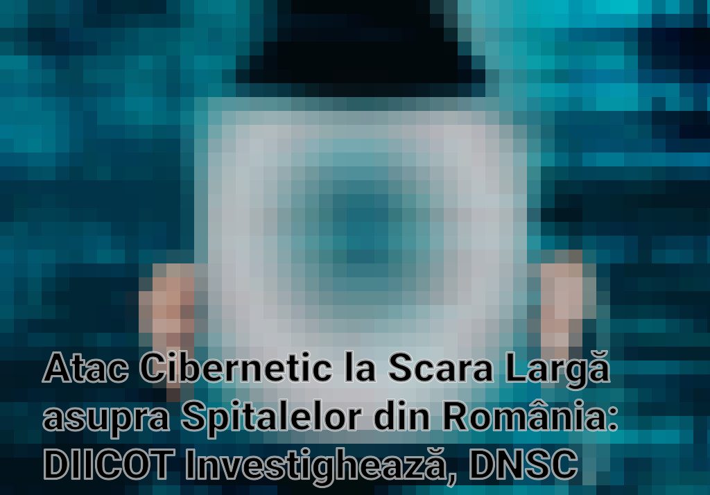 Atac Cibernetic la Scara Largă asupra Spitalelor din România: DIICOT Investighează, DNSC Avertizează Contra Plății Răscumpărării Imagini
