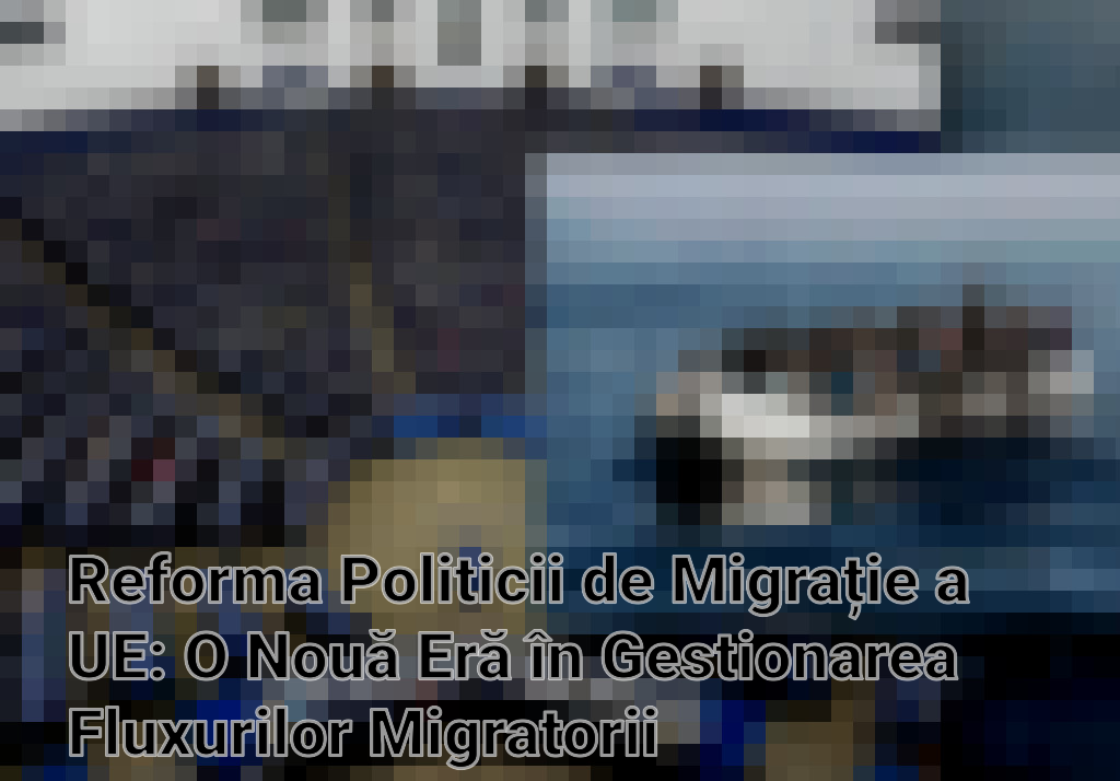 Reforma Politicii de Migrație a UE: O Nouă Eră în Gestionarea Fluxurilor Migratorii Imagini