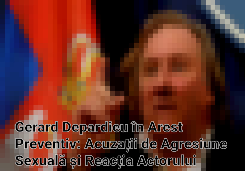 Gerard Depardieu în Arest Preventiv: Acuzații de Agresiune Sexuală și Reacția Actorului