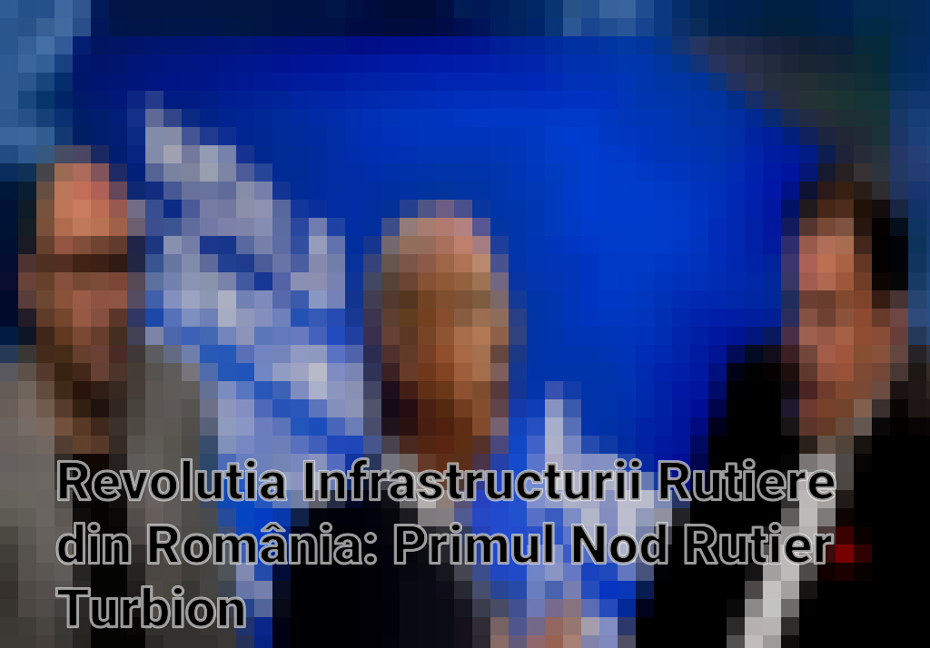 Revolutia Infrastructurii Rutiere din România: Primul Nod Rutier Turbion Imagini