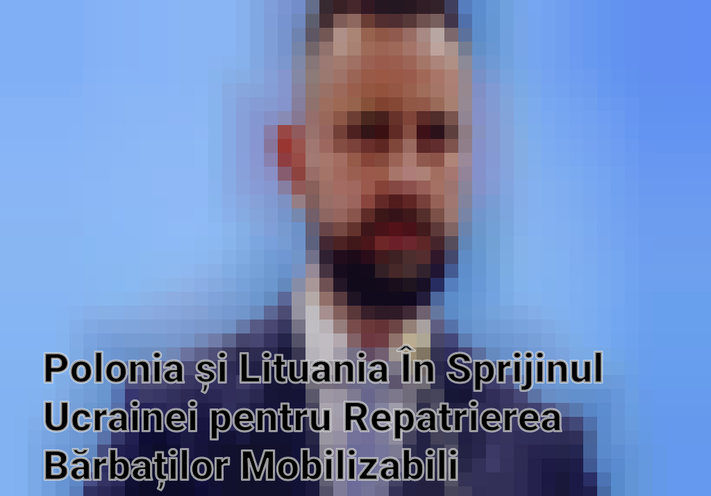 Polonia și Lituania În Sprijinul Ucrainei pentru Repatrierea Bărbaților Mobilizabili