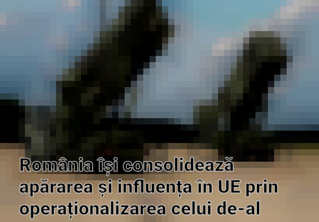 România își consolidează apărarea și influența în UE prin operaționalizarea celui de-al doilea sistem Patriot și alegerea a doi vicepreședinți ai Parlamentului European