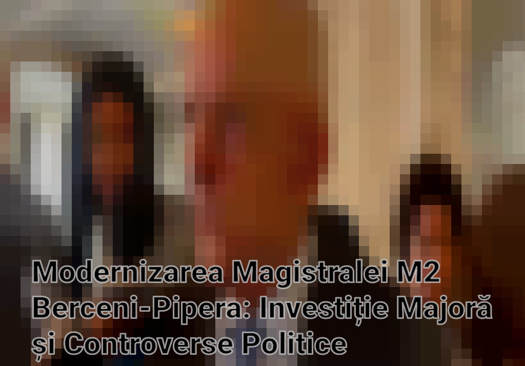 Modernizarea Magistralei M2 Berceni-Pipera: Investiție Majoră și Controverse Politice