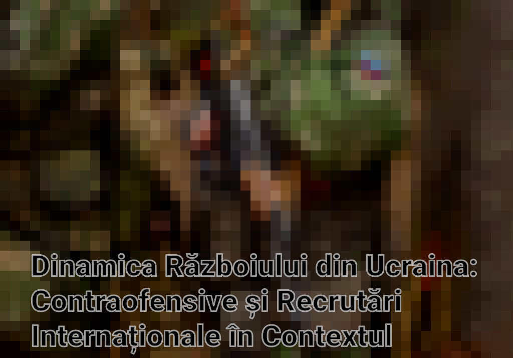 Dinamica Războiului din Ucraina: Contraofensive și Recrutări Internaționale în Contextul Sprijinului Occidental