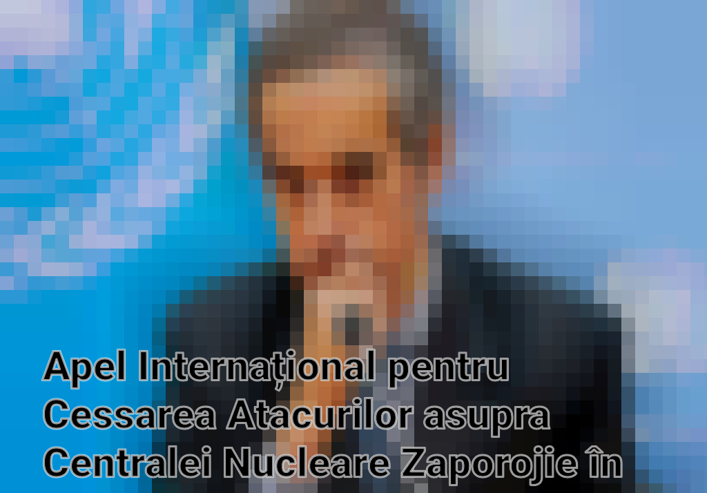 Apel Internațional pentru Cessarea Atacurilor asupra Centralei Nucleare Zaporojie în Contextul Confruntărilor din Ucraina Imagini