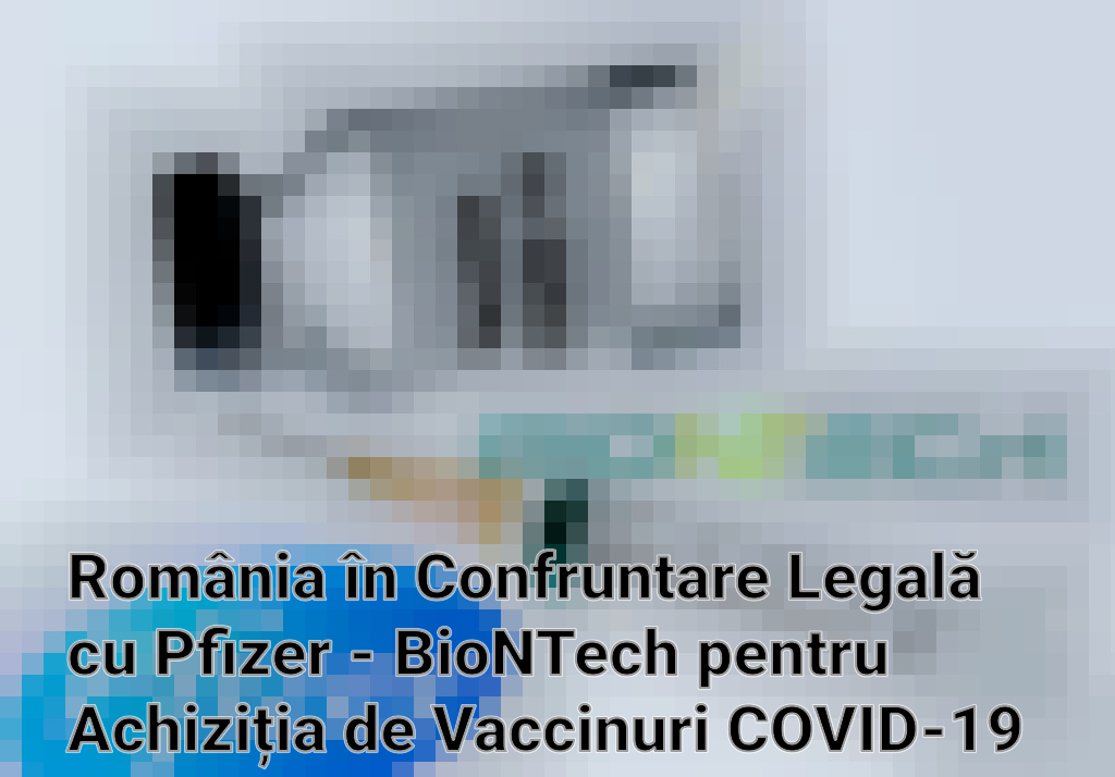 România în Confruntare Legală cu Pfizer - BioNTech pentru Achiziția de Vaccinuri COVID-19