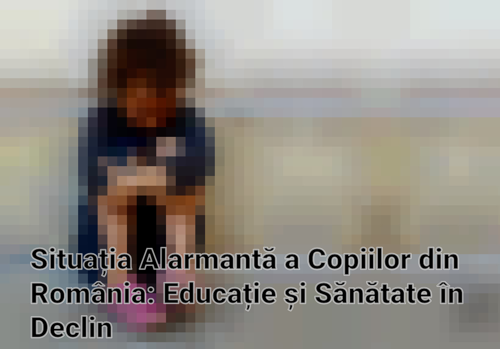 Situația Alarmantă a Copiilor din România: Educație și Sănătate în Declin Imagini