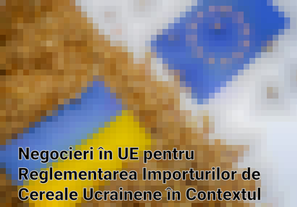 Negocieri în UE pentru Reglementarea Importurilor de Cereale Ucrainene în Contextul Concurenței Agricole