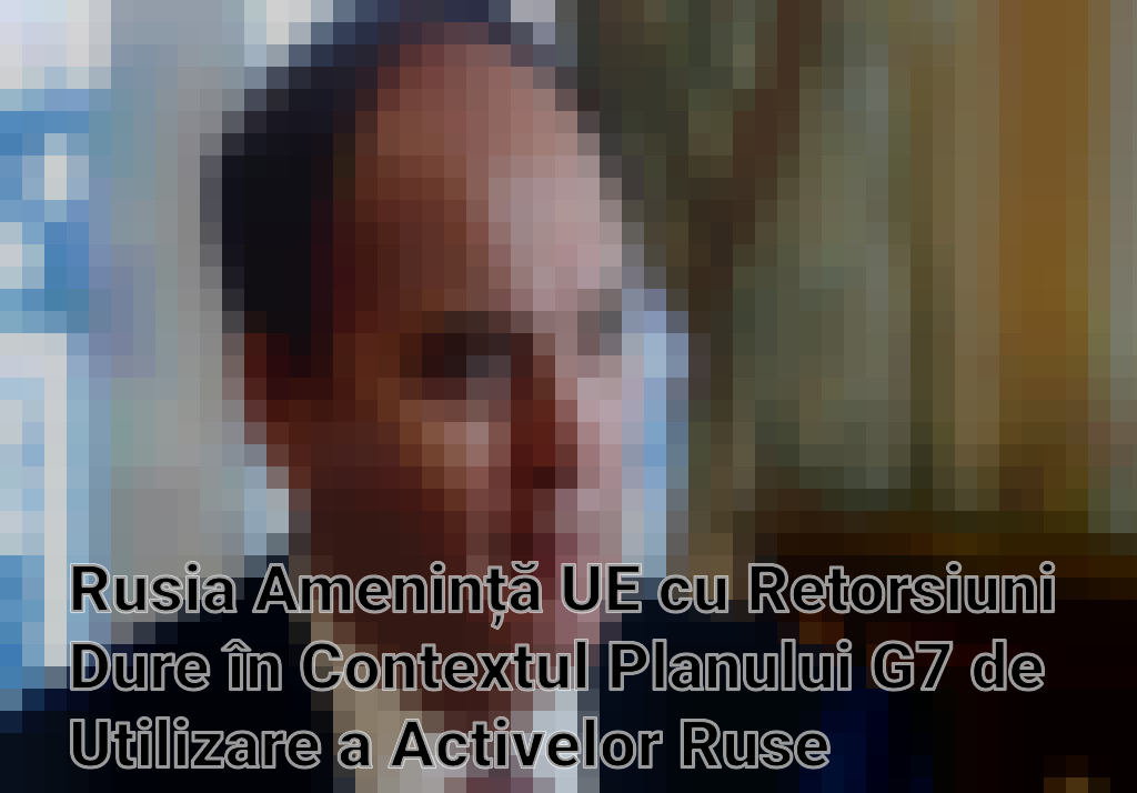 Rusia Amenință UE cu Retorsiuni Dure în Contextul Planului G7 de Utilizare a Activelor Ruse