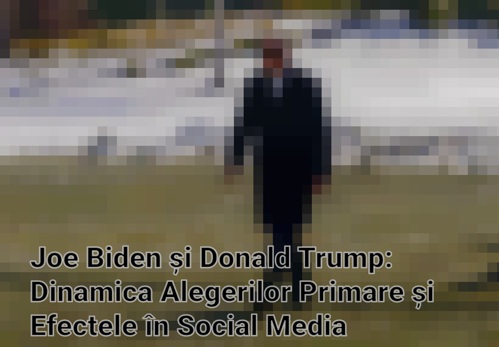Joe Biden și Donald Trump: Dinamica Alegerilor Primare și Efectele în Social Media Imagini