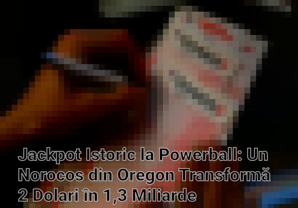 Jackpot Istoric la Powerball: Un Norocos din Oregon Transformă 2 Dolari în 1,3 Miliarde Imagini